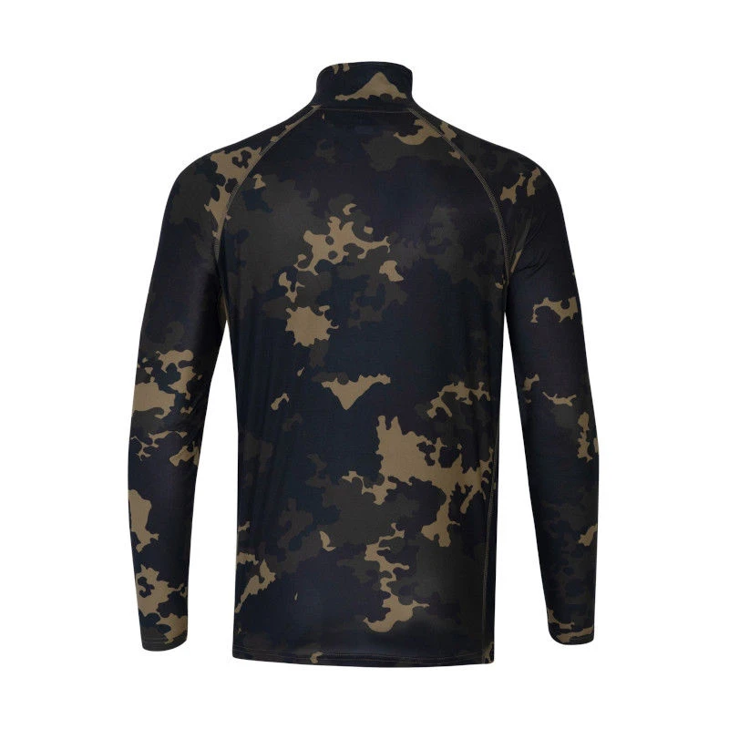 Korda Kool UPF Zip Jersey Dark Camo